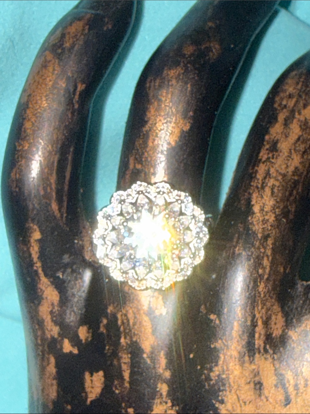 GRA CERTIFIED Moissanite Diamond 2CT ring 925 Sterling silver NEW STUNNING 6&8.5 - Picture 6 of 14